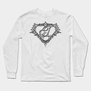 Super Sleek Style T Symbol Long Sleeve T-Shirt